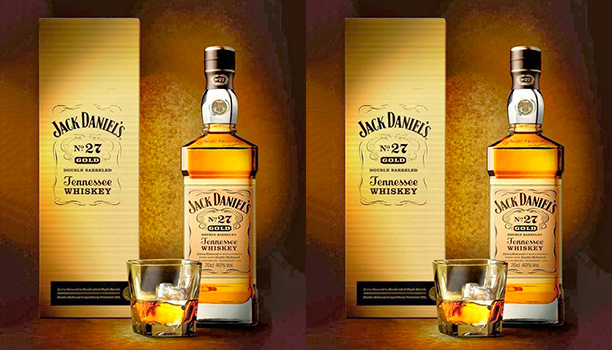 杰克丹尼尔's-Tennessee-Whiskey-No.27-Gold