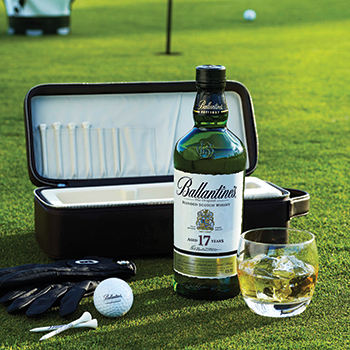 Ballantine的高尔夫 - 苏格兰开放运动赞助苏格兰威士忌