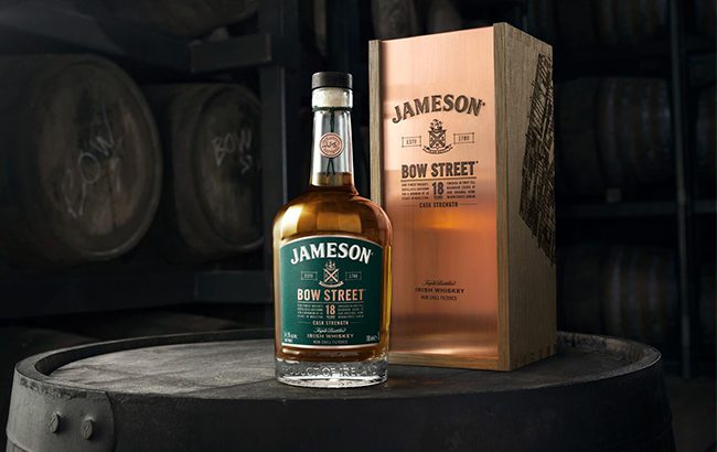 Jameson Bow Street 18年木桶烈度是该品牌首款木桶烈度爱尔兰威士忌