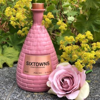 Sixtowns粉色瓶杜松子酒